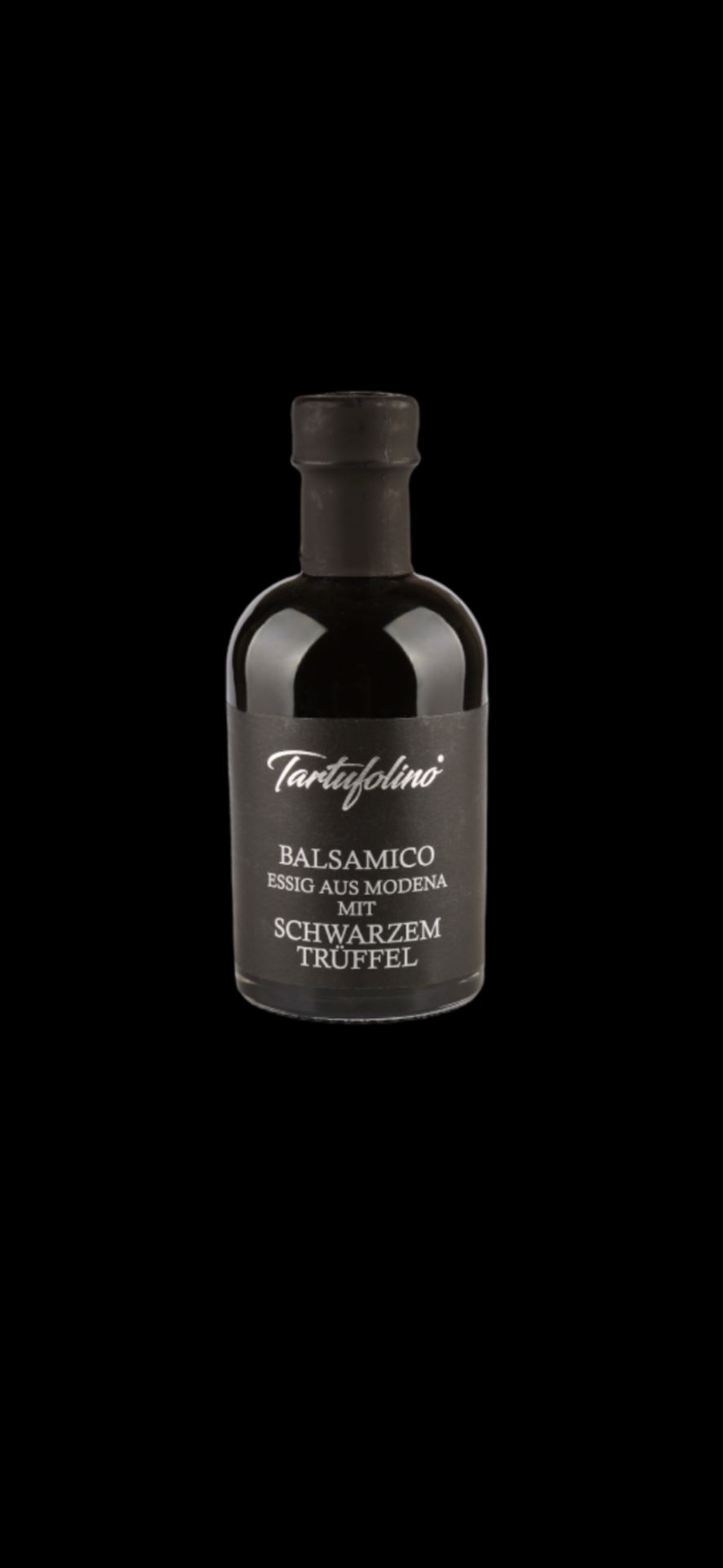 Balsamico-Essig aus Modena mit schwarzem Trüffel